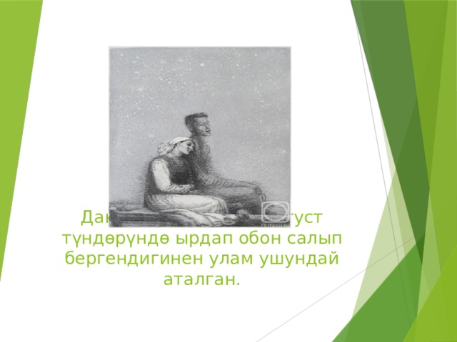 Данияр Жамийлага август т үндɵрүндɵ ырдап обон салып бергендигинен улам ушундай аталган. 