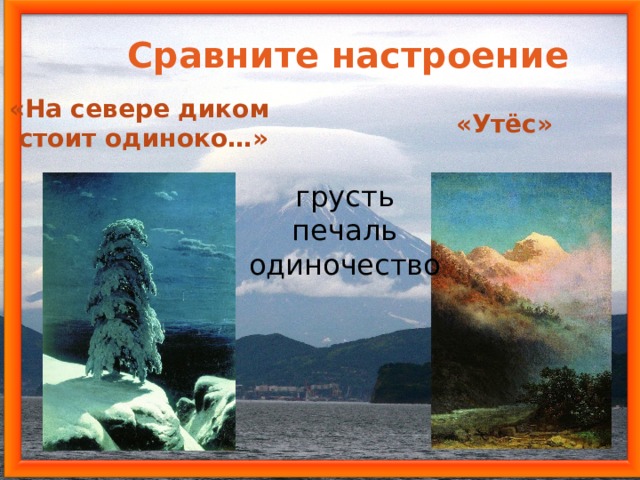 Утес лермонтов анализ. «Утёс», «на севере диком…». 6 Класпосмотреть. Сравнение Утес и на севере диком. Сравнение про утёс. Куте. Лермонтова Утес.