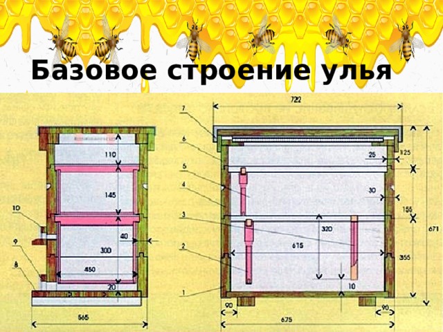 Что входит в базовую часть умного улья. Улей лежак чертеж лежак на 24 рамки. Улей 16 рамочный с магазином чертеж. Размеры 24 рамочного улья лежака. Улей лежак 24 рамочный чертёж.