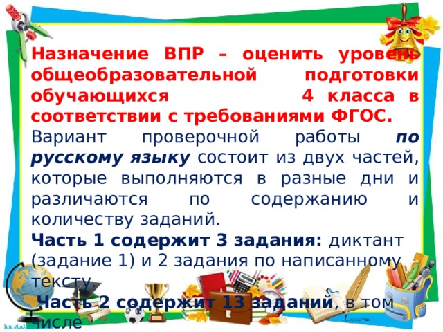 Подготовка к впр по русскому 7 класс презентация