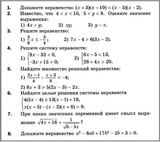 Проект по алгебре 9 класс темы