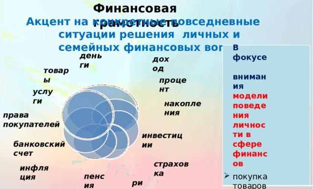 Социальные пособия финансовая грамотность 5 класс презентация