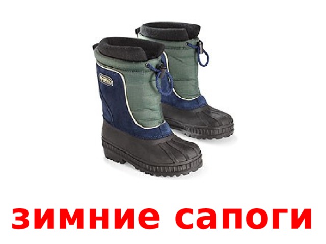 зимние сапоги 