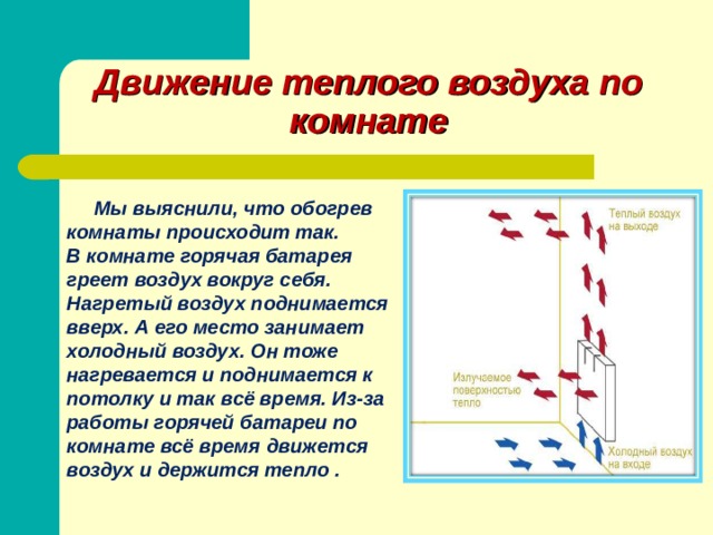 Движение тепла