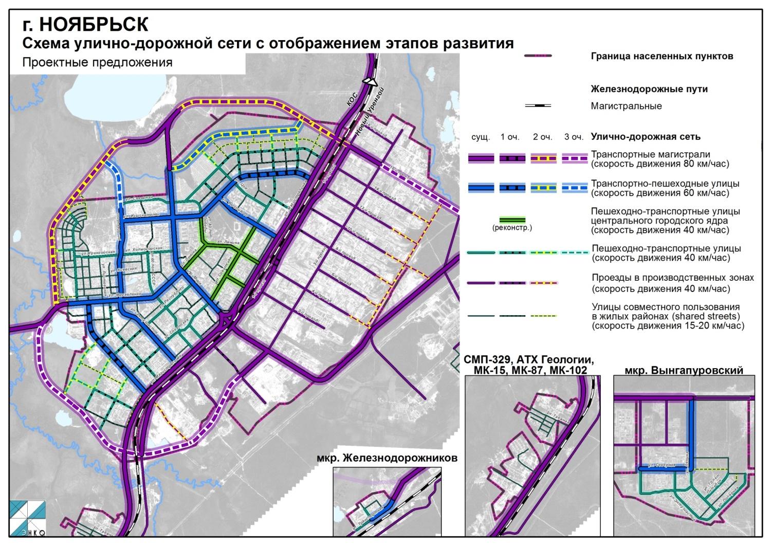 Проект планировки территории улично дорожной сети