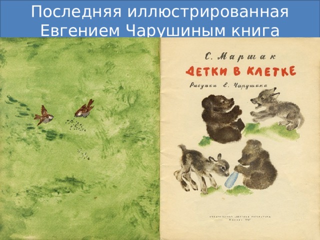 Рисуем животных создаем книгу по мотивам рассказов е и чарушина