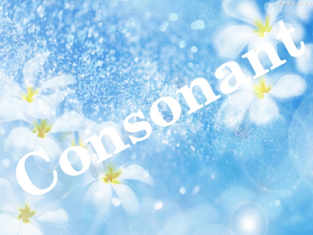 Consonant 