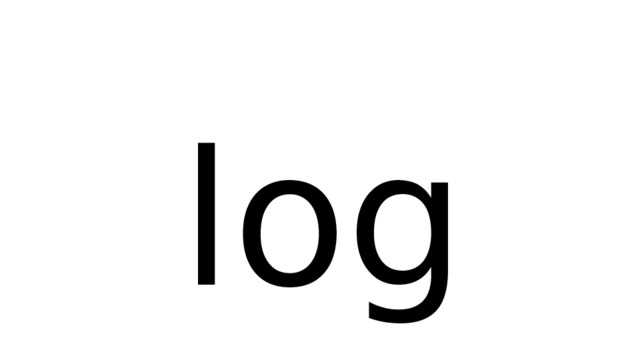  log 