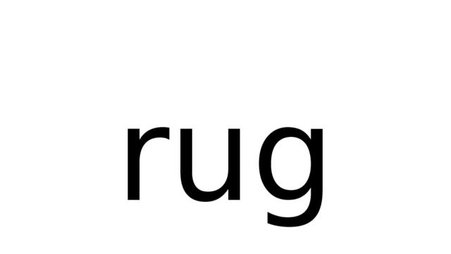 rug 