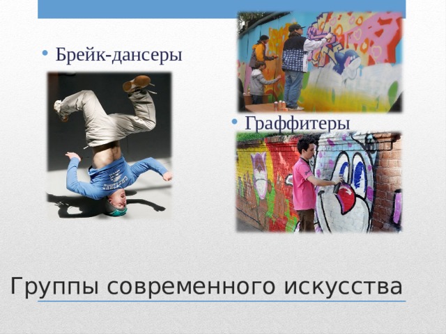 Брейк-дансеры Граффитеры Группы современного искусства 