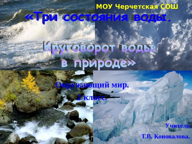 МОУ Черчетская СОШ  Окружающий мир. 2 класс. Учитель Т.В. Коновалова . 