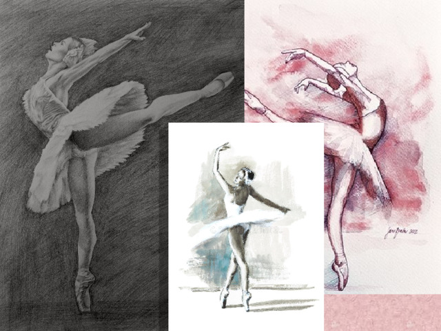 Или уникальное тело артиста балета, которое путём изнуряющих репетиций, превращается в специально выточенное для танца выразительное средство  хореографического искусства. 