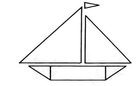 Кораблик из фигур. Кораблик из прямых. Кораблик из геометрических фигур аппликация 1 класс. Корабль из геометрических фигур 1 класс. Корабль из геометрических фигур на прозрачном фоне.
