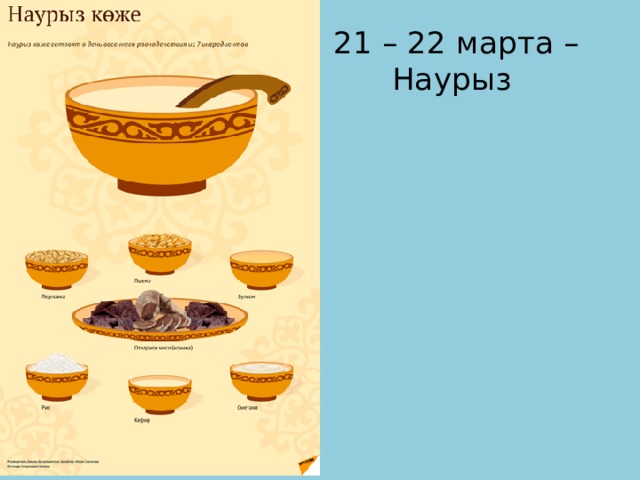 21 – 22 марта – Наурыз 