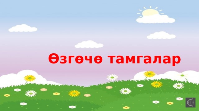 Өзгөчө тамгалар 