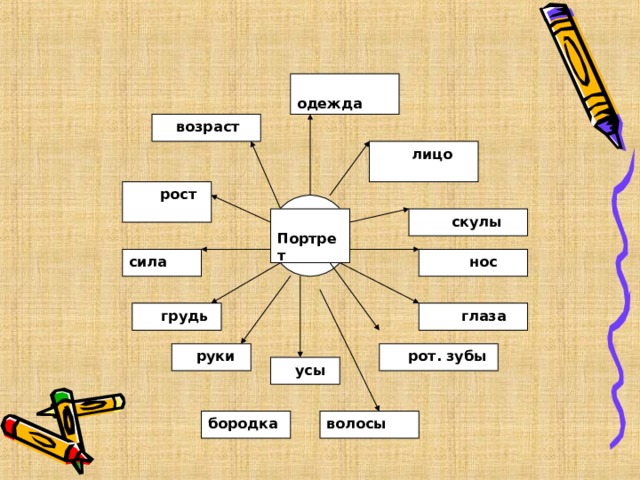 Словесный портрет числительного два орудия