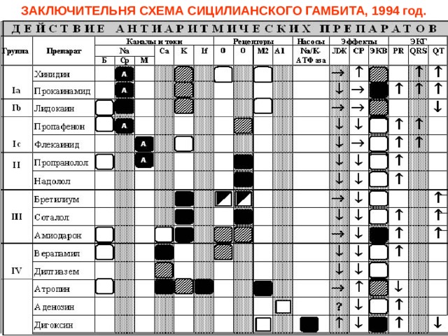 ЗАКЛЮЧИТЕЛЬНЯ СХЕМА СИЦИЛИАНСКОГО ГАМБИТА, 1994 год. 