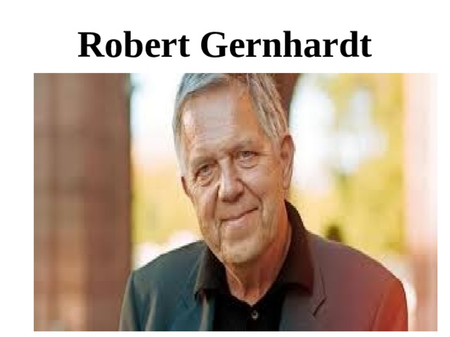 Robert Gernhardt 