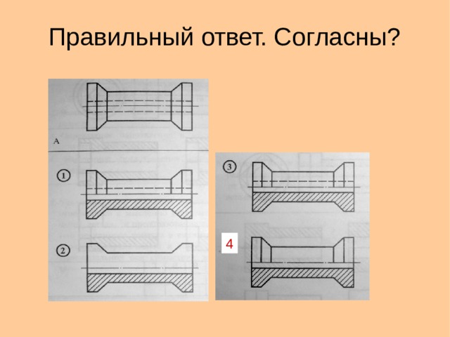 Правильный ответ. Согласны? 4 