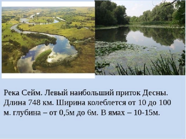 Сейм курск карта