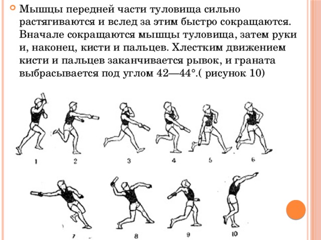 Каковы размеры коридора для метания гранаты