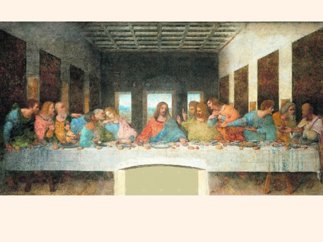 Леонардо да Винчи «Тайная Вечеря» 