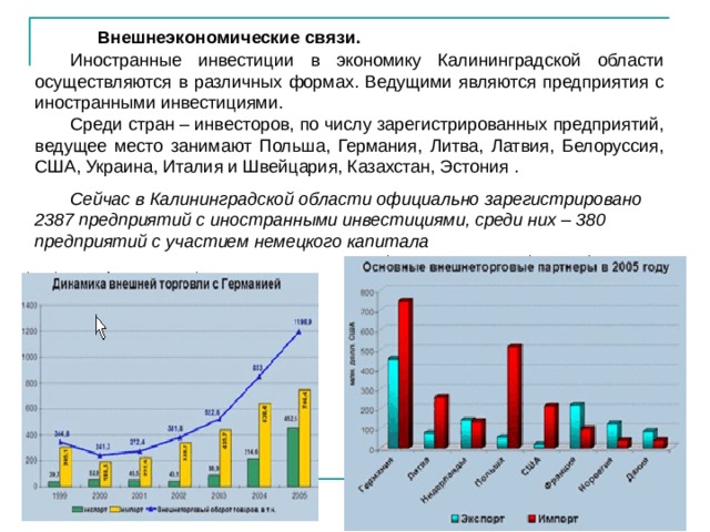 Правительство Калининградской области Комплексное развитие Калининградской облас
