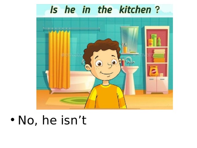 No, he isn’t 