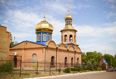 Храм Луганской области Должанке