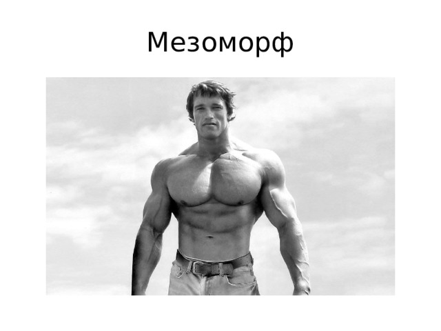 Типы телосложений- презентация к уроку по физической культуре