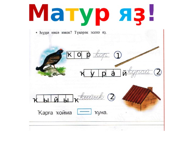 М а т у р я ҙ ! ҡ о р 1 2 ҡ у р а й 2 ҡ ы й ы ҡ 