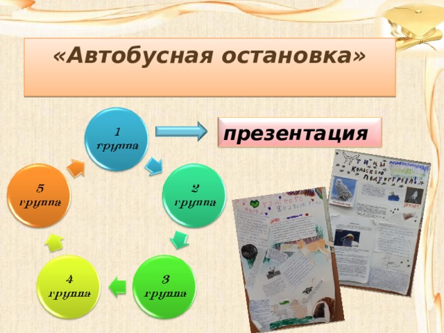 «Автобусная остановка»  презентация 