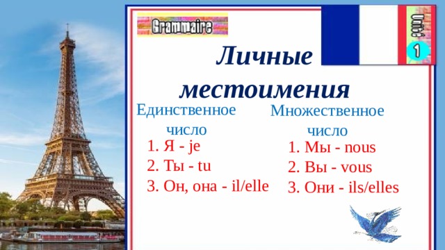Презентация к уроку французского языка, 5 класс. Цикл 1 "Жак Тардьё и ...