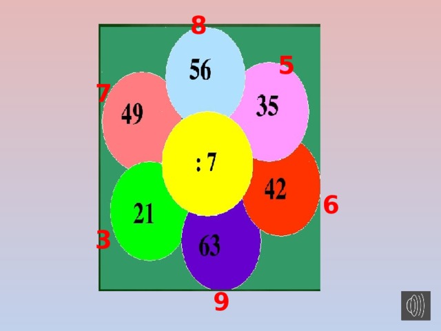 8 5 7 6 3 9 