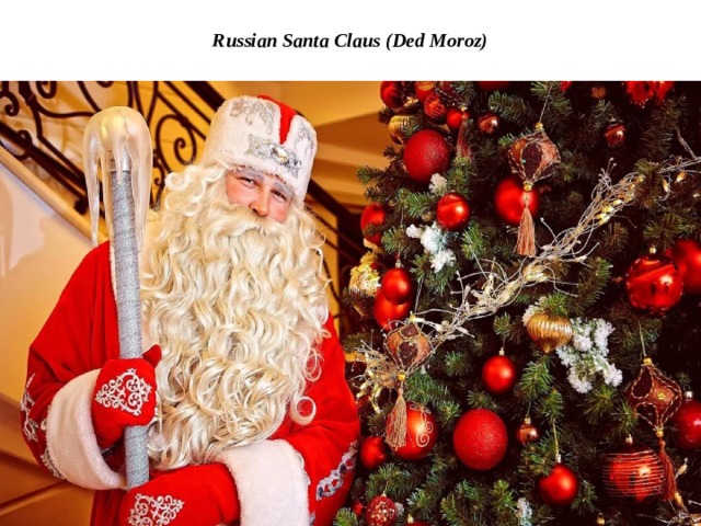 Russian Santa Claus (Ded Moroz) 