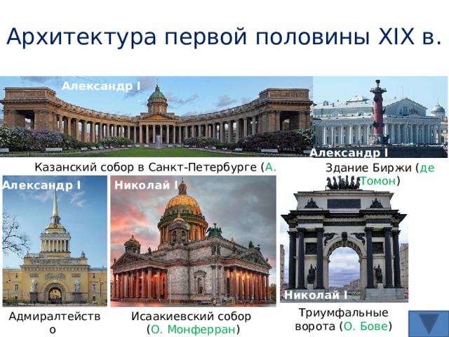 Архитектура первой половины. Архитектура в первой половине 19 века в России Казанский собор. Архитектурные сооружения при Николае 1. Симметрия в архитектуре классицизм здание биржи СПБ. Культура при Николае 1 архитектура.