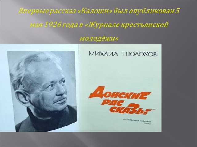 Донские рассказы урок в 11 классе презентация