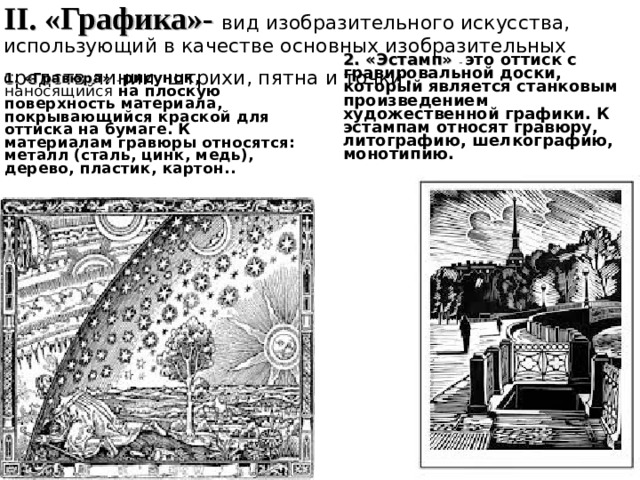 Виды графики плакат эстамп рисунок Презентация по ИЗО на тему "Как сделать гравюру на картоне часть 2" Принты, Гр