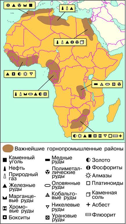Страны медного пояса. Основные центры горнодобывающей промышленности Африки. Обрабатывающая промышленность Африки с центрами. Центры обрабатывающей промышленности Африки. Промышленность Африки карта.