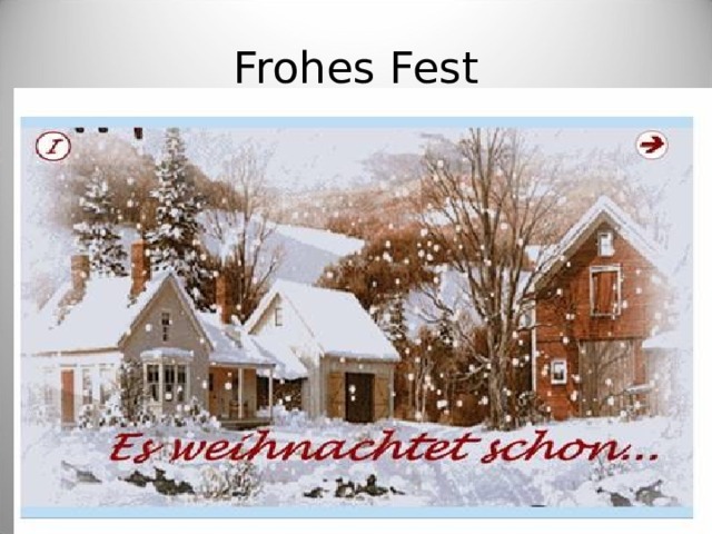 Frohes Fest 