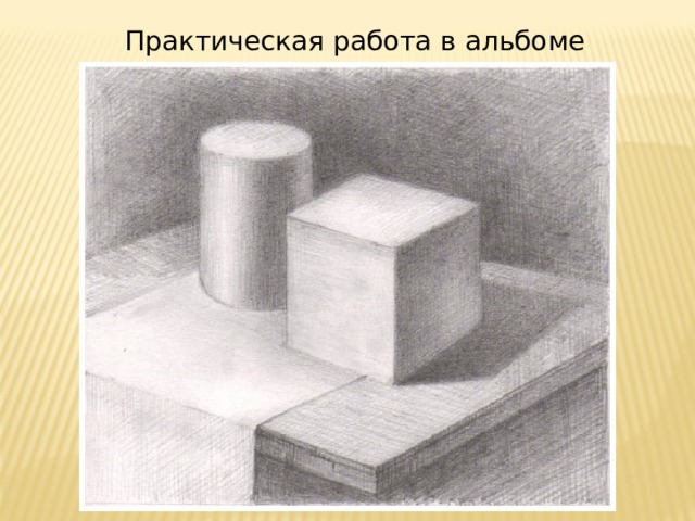 Изображение объемного предмета на плоскости листа изо 6 класс