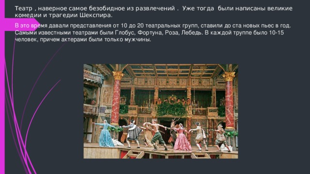 Презентация зарубежный театр 20 века