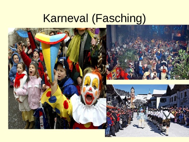 Karneval (Fasching) 