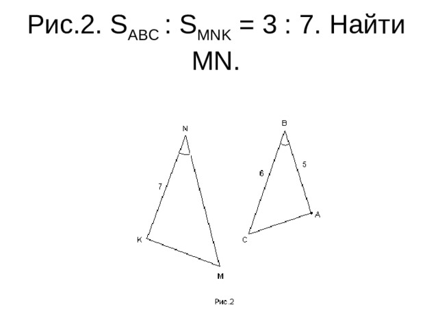 Рисунок 774 дано mn nk 4