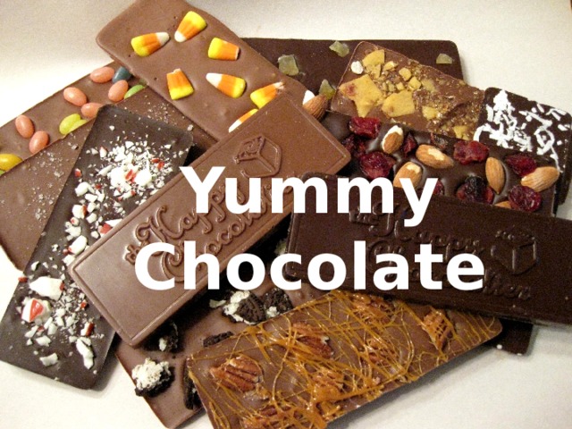 Презентация yummy chocolate