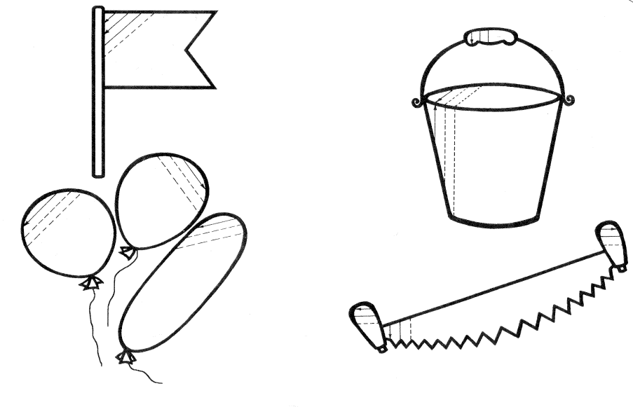 Картинки для штриховки для дошкольников