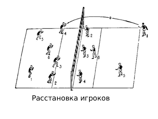 Расстановка игроков 