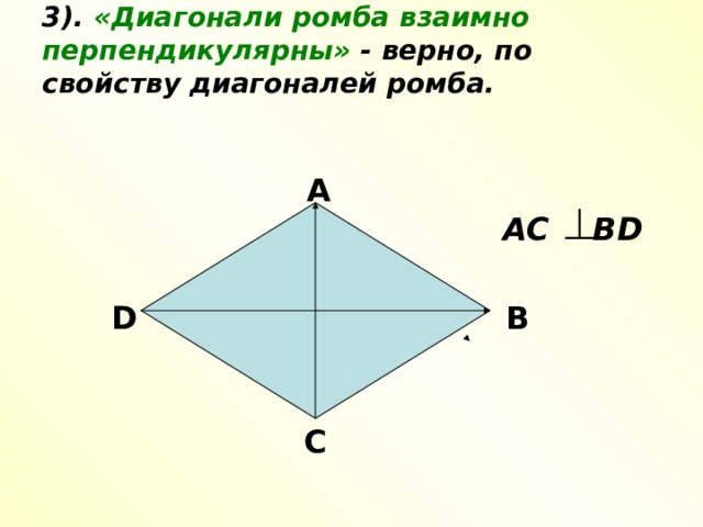 Прямоугольник диагонали которого взаимно перпендикулярны рисунок