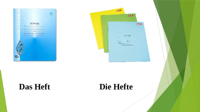  Das Heft  Die Hefte 