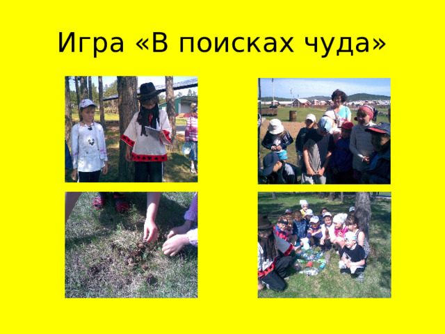 Игра «В поисках чуда» 
